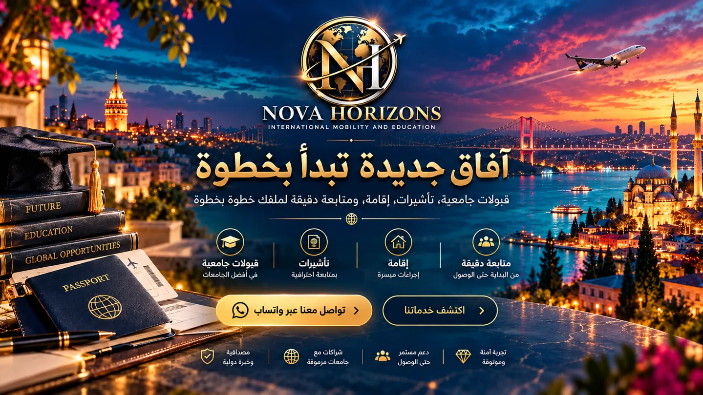 NOVA HORIZONS promotional banner